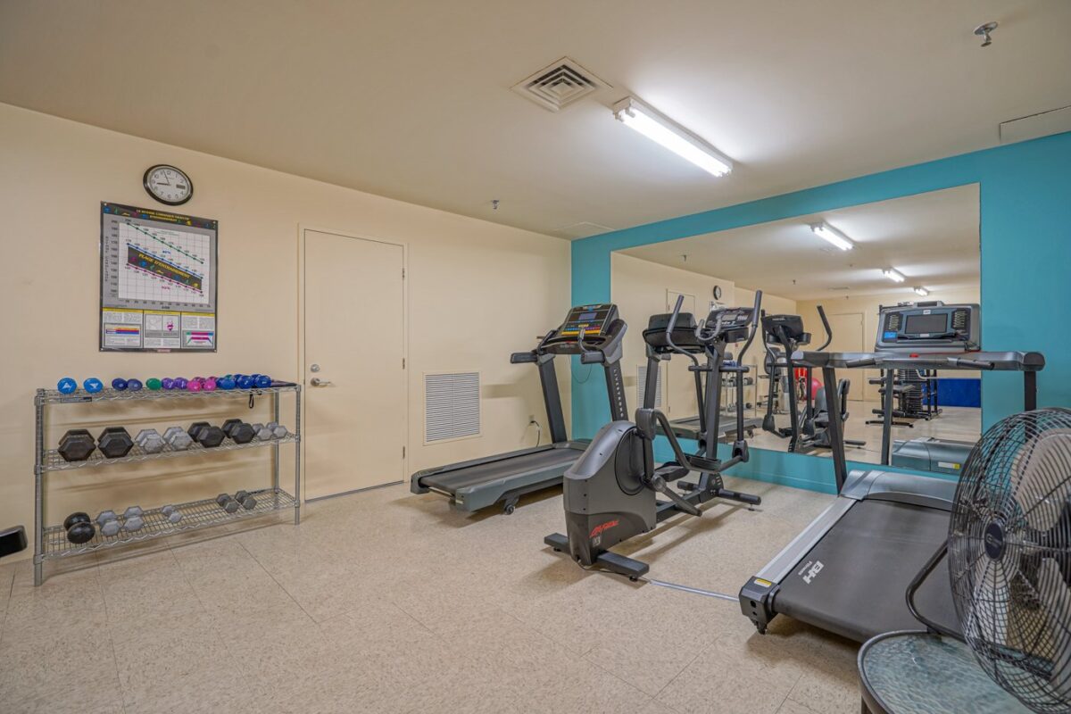 Salle d'exercice