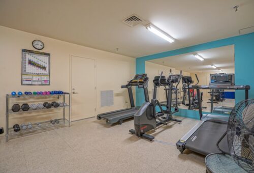 Salle d'exercice